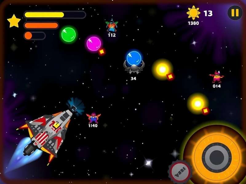 Cosmic Champion Space Fight gameplay screenshot